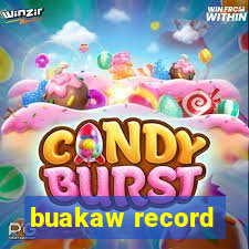 buakaw record